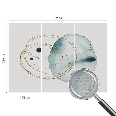 Premium fotobehang Abstracte verbinding