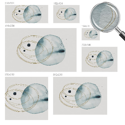 Premium fotobehang Abstracte verbinding