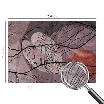 Sfeervol fotobehang Energetische abstractie