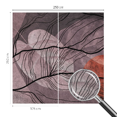 Sfeervol fotobehang Energetische abstractie