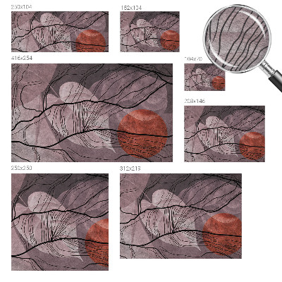 Sfeervol fotobehang Energetische abstractie