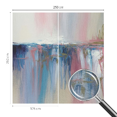 Vliesbehang fotobehang Kleurrijke abstractie