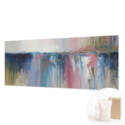 Vliesbehang fotobehang met een kleurrijke abstracte print