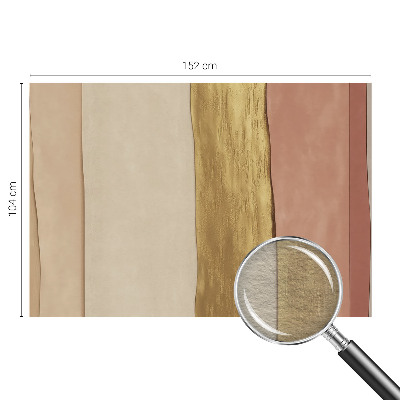 Uniek fotobehang Golvende strepen