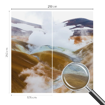 Fotobehang vliesbehang Vulkanische heuvels