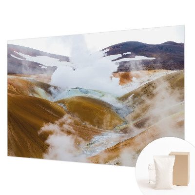 Fotobehang vliesbehang Vulkanische heuvels