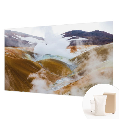 Fotobehang vliesbehang Vulkanische heuvels