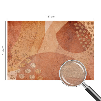 Behang met print Aardse composities