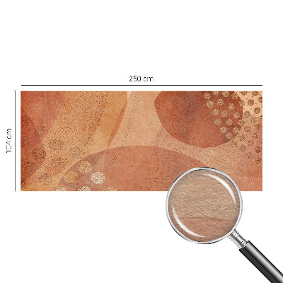 Behang met print met het motief 'Aardse composities'