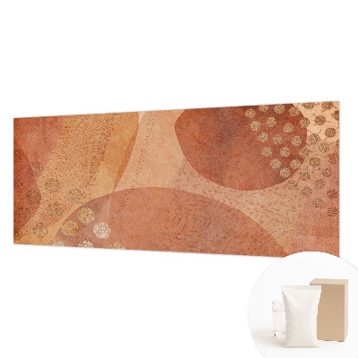 Behang met print Aardse composities