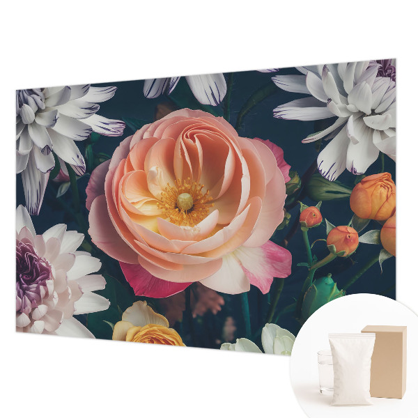 Fotobehang Bloemenharmonie