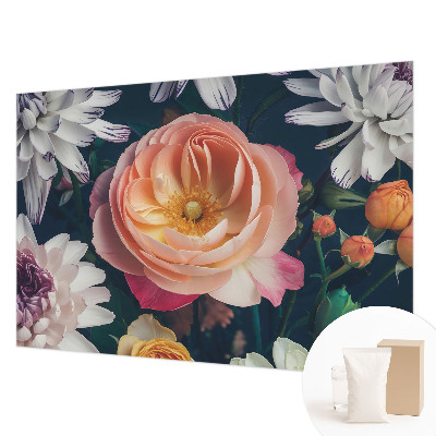 Fotobehang met bloemenmotief 'Bloemenharmonie'