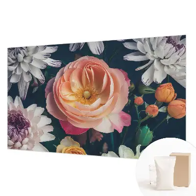 Fotobehang met bloemenmotief 'Bloemenharmonie'
