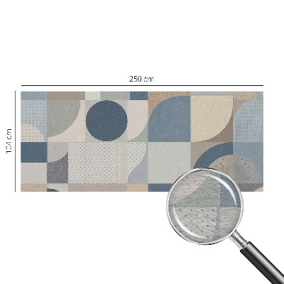 Fotobehang op maat Geometrische mozaïek