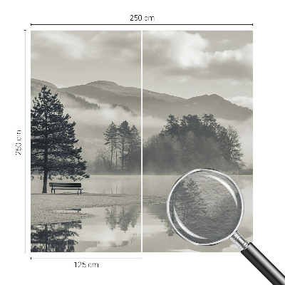 Fotobehang naadloos Romantisch landschap