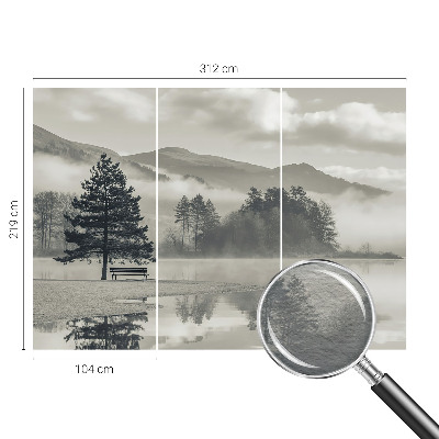 Fotobehang naadloos Romantisch landschap