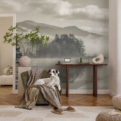 Fotobehang naadloos Romantisch landschap
