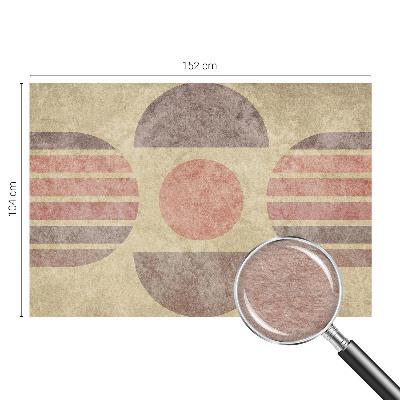 Fotobehang voor slaapkamer Geometrische vormen