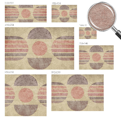 Fotobehang voor slaapkamer Geometrische vormen