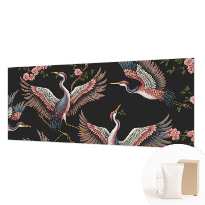 Fotobehang voor de slaapkamer Bloemenpatroon
