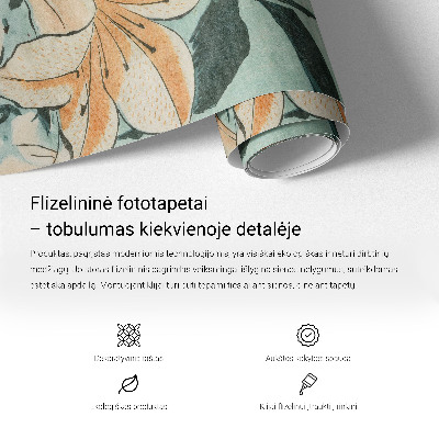 Modern fotobehang Harmonieuze kraanvogels