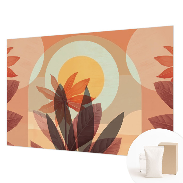 Modern fotobehang Bloemabstractie