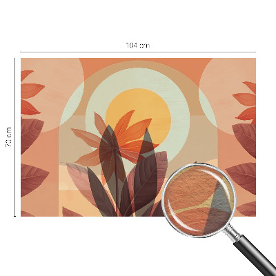 Modern fotobehang Bloemabstractie