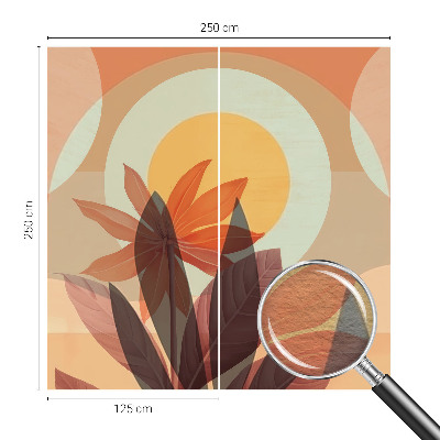 Modern fotobehang Bloemabstractie