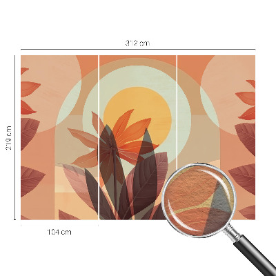 Modern fotobehang Bloemabstractie