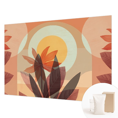 Modern fotobehang Bloemabstractie