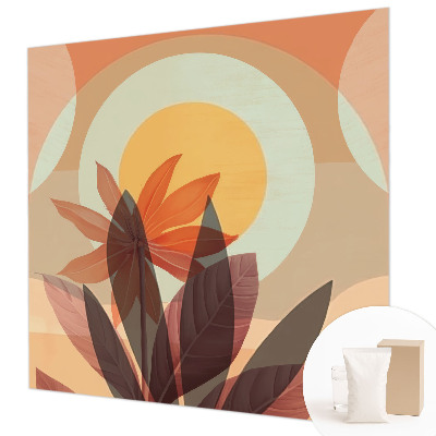 Modern fotobehang Bloemabstractie