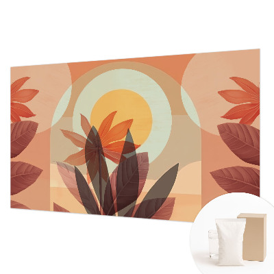 Modern fotobehang Bloemabstractie