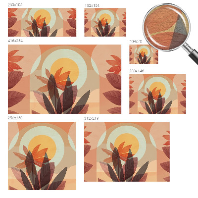 Modern fotobehang Bloemabstractie