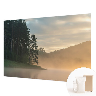 Modern fotobehang voor de woonkamer Mistige ochtend