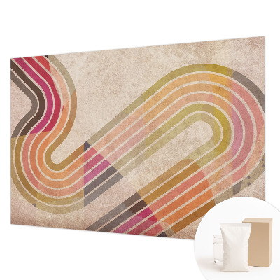 Sfeervol fotobehang Geometrische lijnen