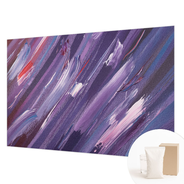 Groot fotobehang Kleurrijke penseelstreken