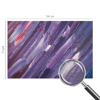 Groot fotobehang Kleurrijke penseelstreken