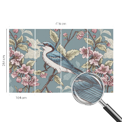 Vliesbehang fotobehang Lente harmonie