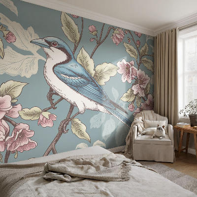 Vliesbehang fotobehang met het ontwerp 'Lente harmonie'