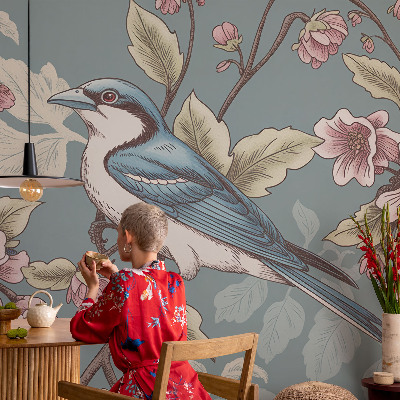 Vliesbehang fotobehang Lente harmonie