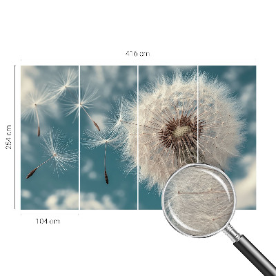 Fotobehang vliesbehang Een vleugje etherische schoonheid