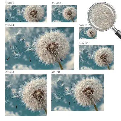 Fotobehang vliesbehang met een subtiel, etherisch motief voor een verfijnde uitstraling