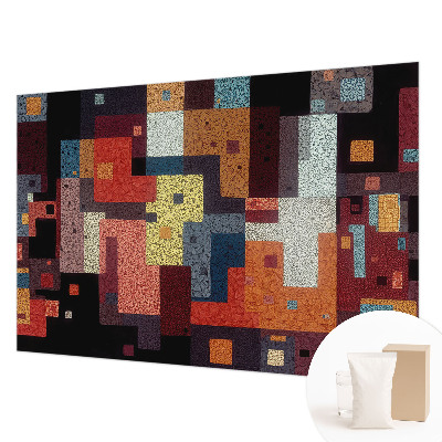 Muur behang Kleurrijke vormen