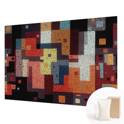 Muur behang Kleurrijke vormen