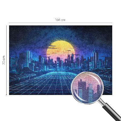 Fotobehang op maat Futuristisch landschap