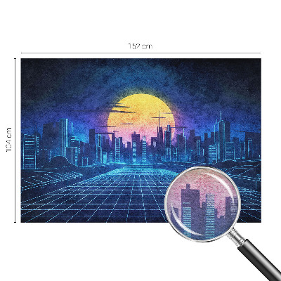 Fotobehang op maat Futuristisch landschap