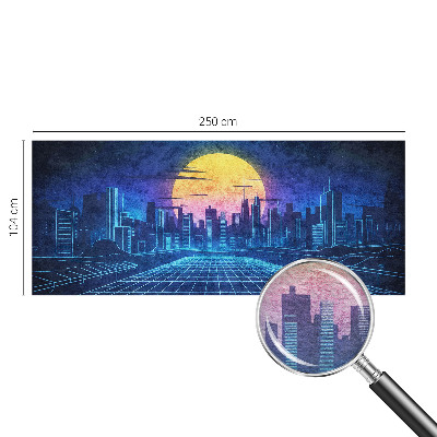 Fotobehang op maat Futuristisch landschap