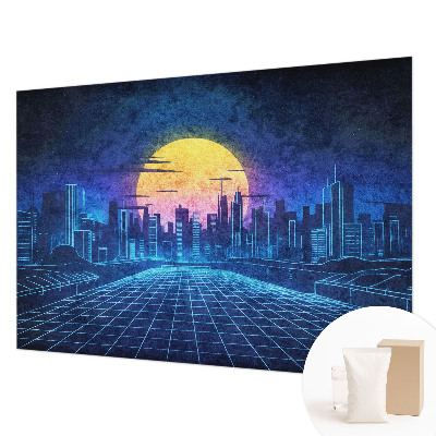 Fotobehang op maat Futuristisch landschap