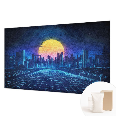 Fotobehang op maat Futuristisch landschap