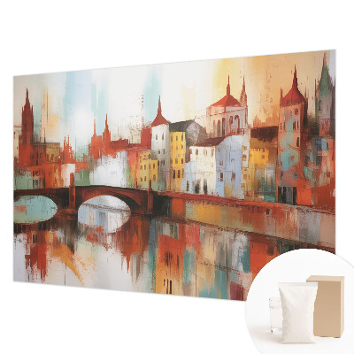 Behang met print Stadslandschap